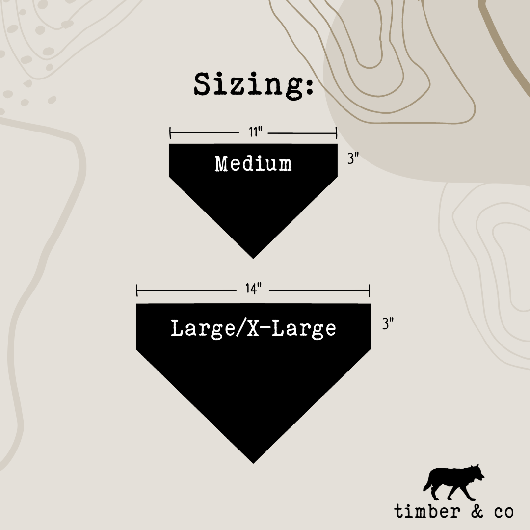 Red Plaid - Over the Collar Doggie Bandana