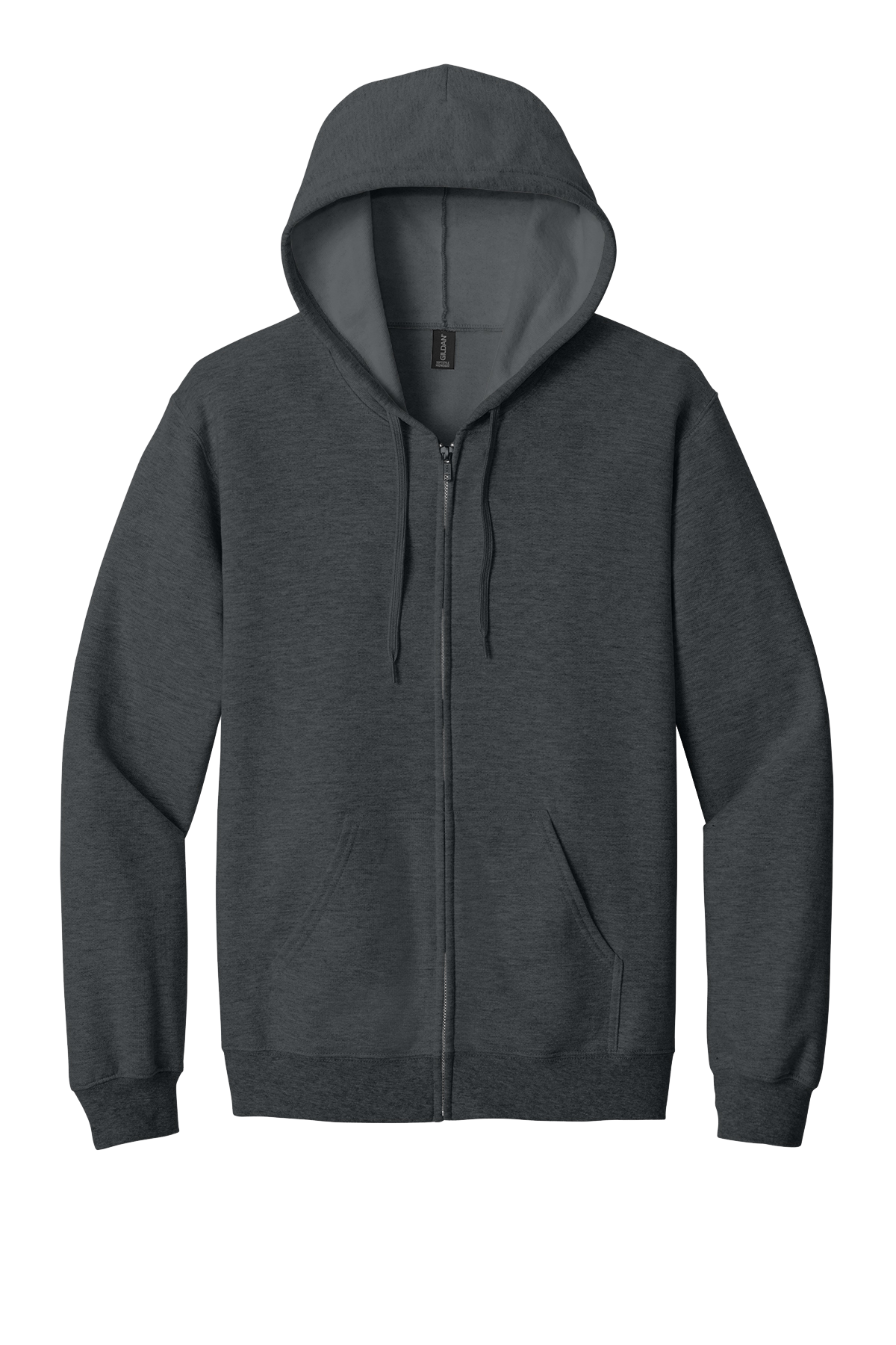 Gildan Softstyle Full-Zip Hoodie Custom Embroidered With Dog Breed Personalized Pet Lover Sweatshirt