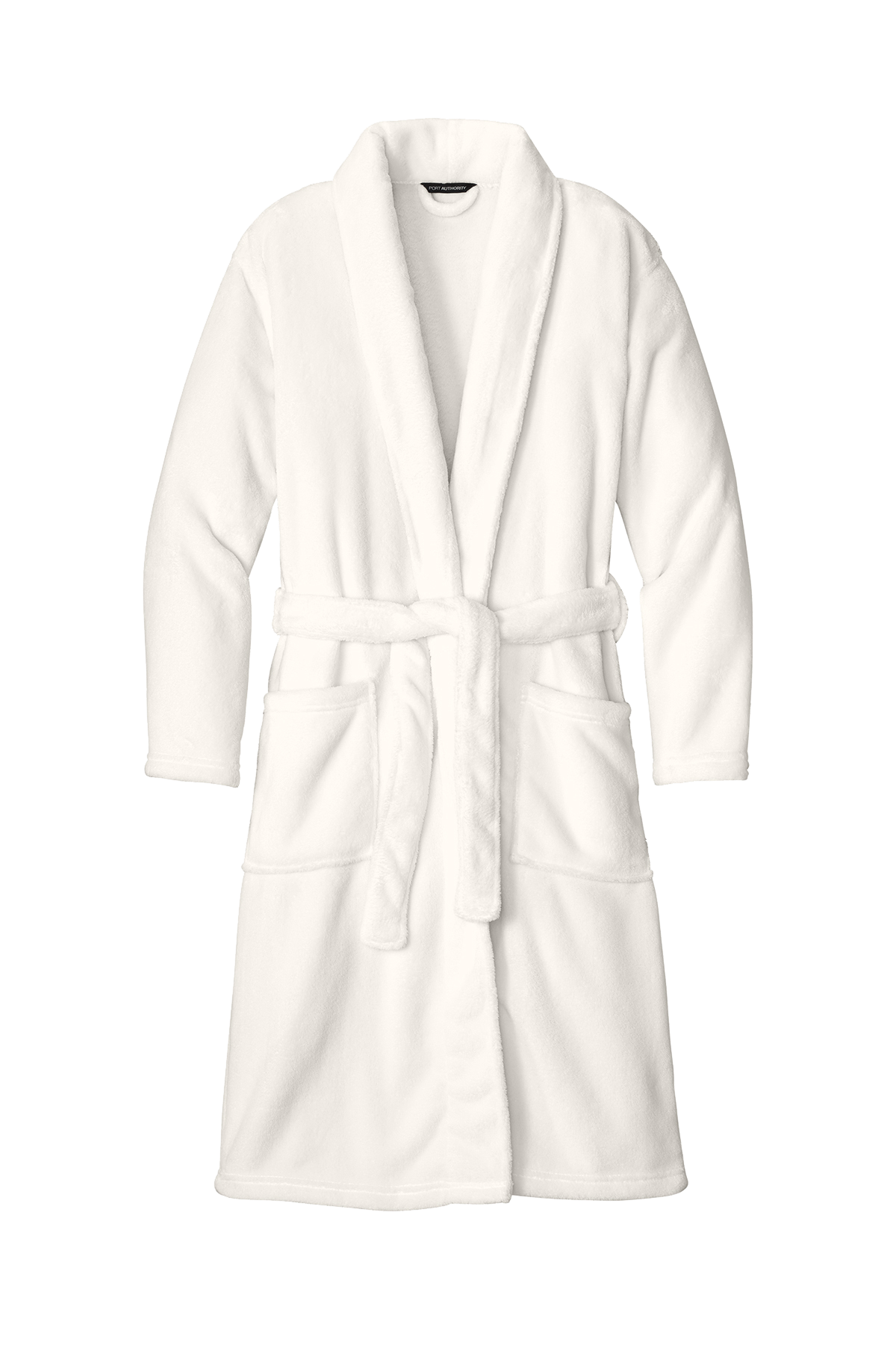 Plush Microfleece Shawl Collar Robe Custom Embroidered With Dog Breed Personalized Pet Lover Gift