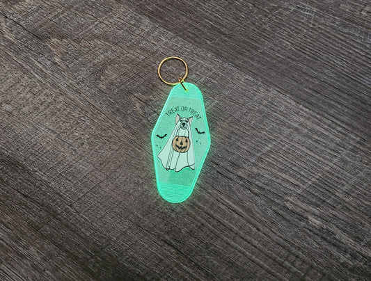 Ghost Doggo - Keychain