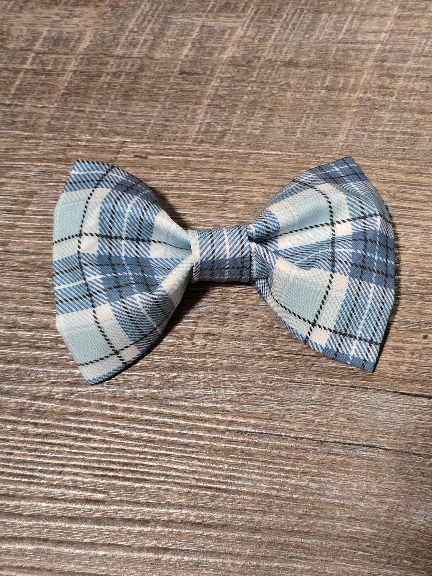 Blue Plaid - Bow Tie