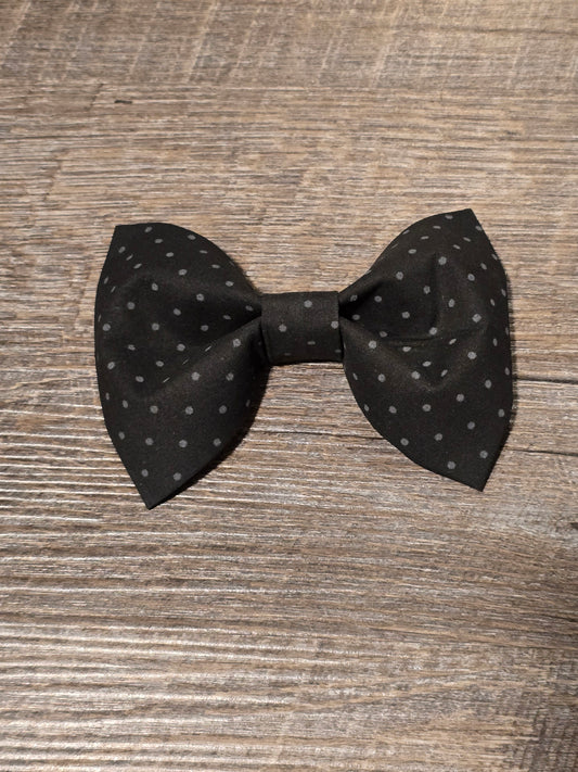 Black Polka Dot - Bow Tie