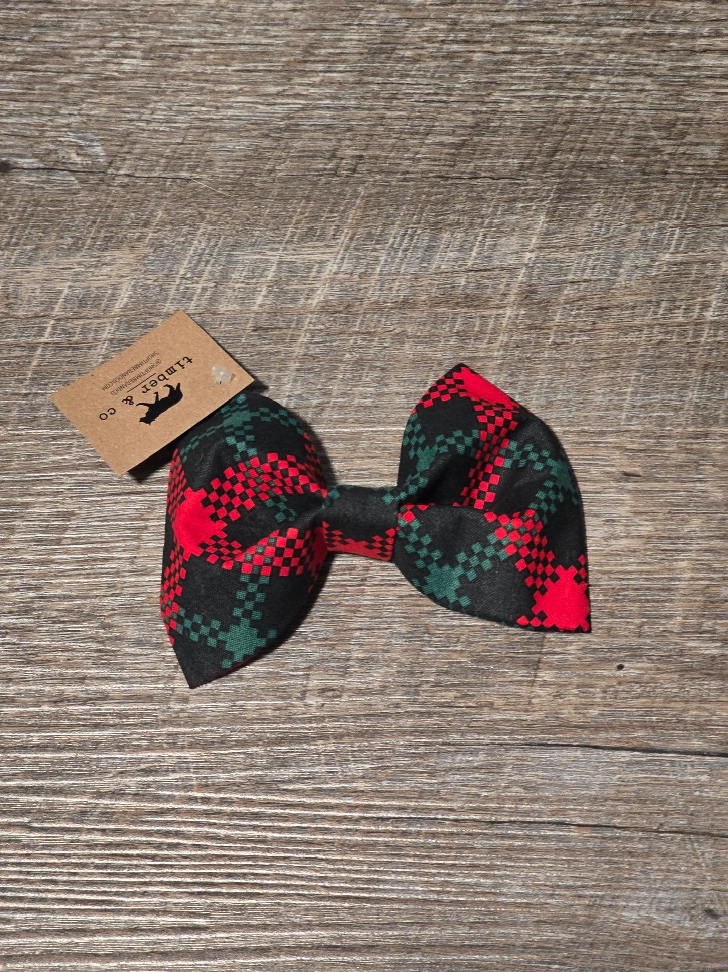 Christmas Plaid - Bow Tie