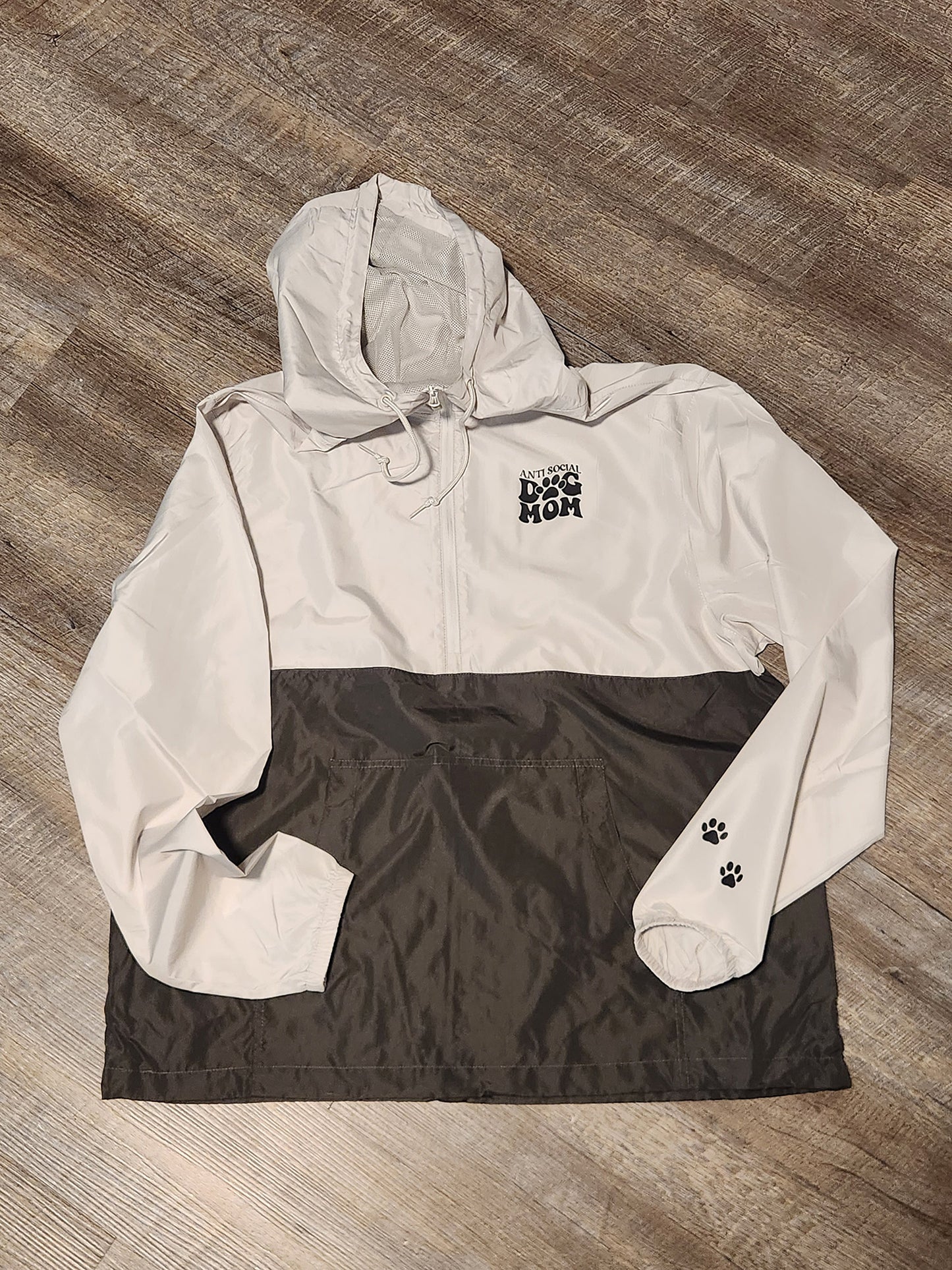 Anti Social Dog Mom - Rain/Wind Jacket