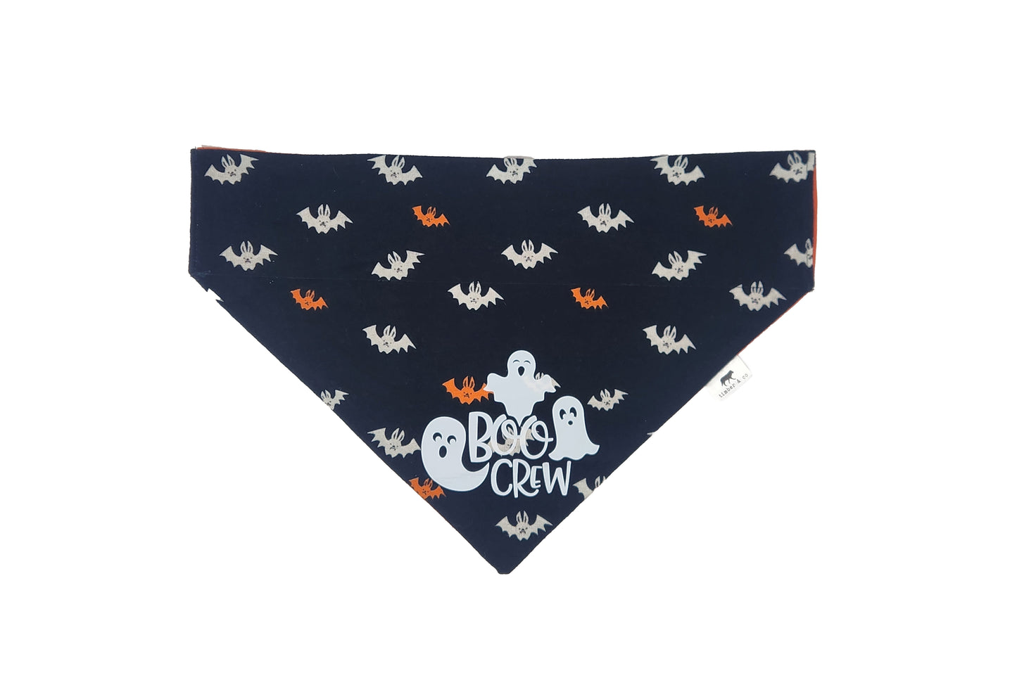 Boo Crew - Halloween Over the Collar Doggie Bandana
