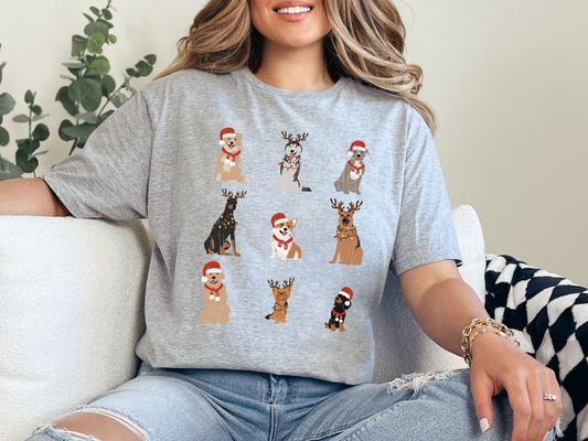 Christmas Dog T-shirt