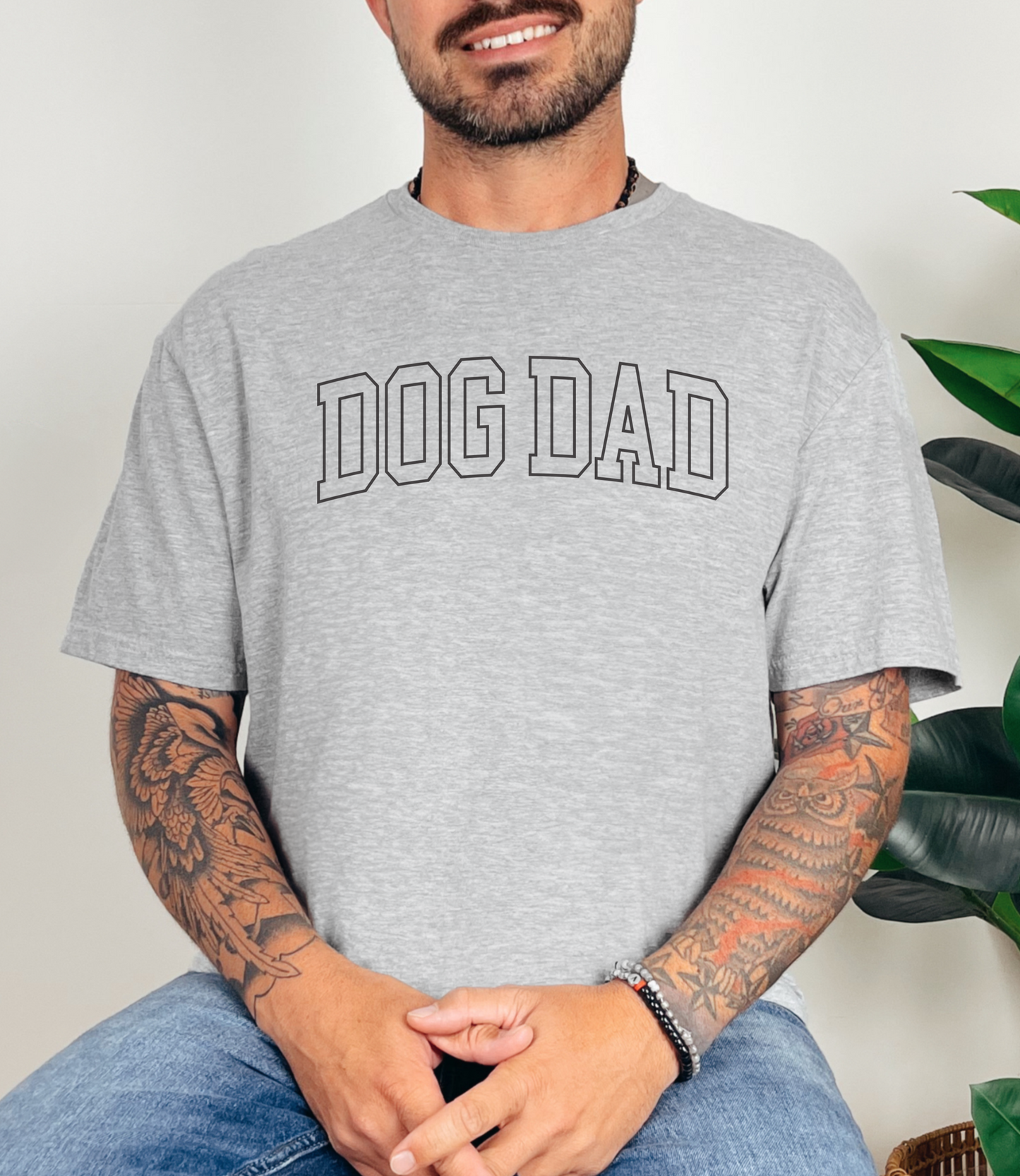 Dog Dad - Short Sleeve Tshirt