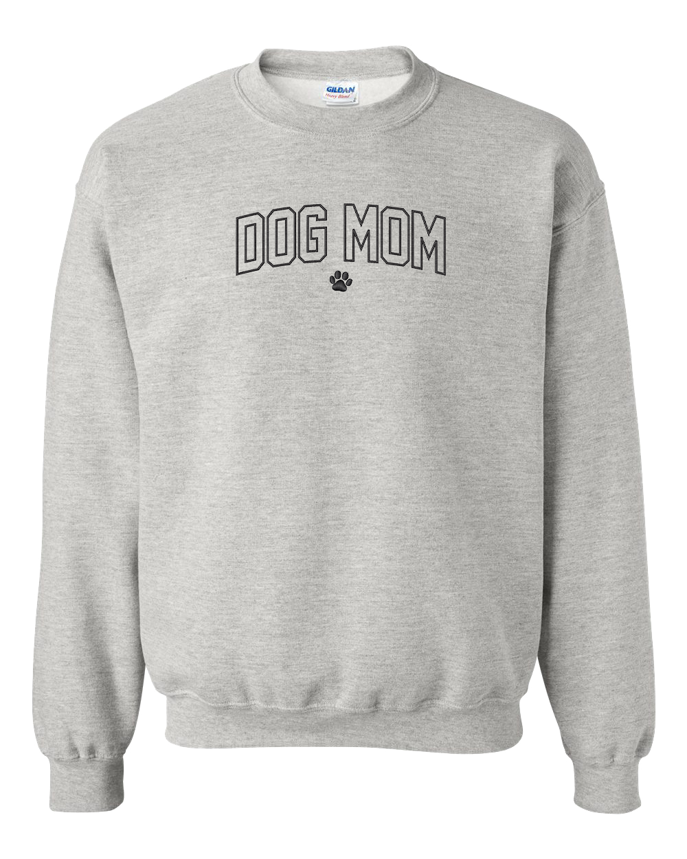 Dog Mom Outline - Crew