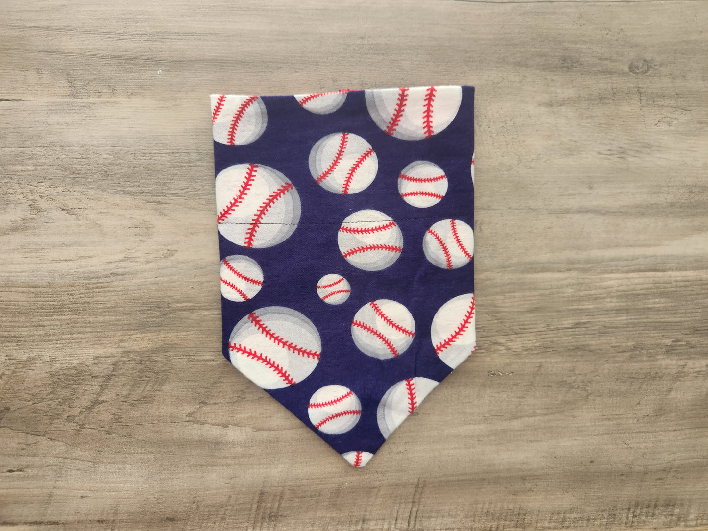Baseball - Over the Collar Doggie Bandana