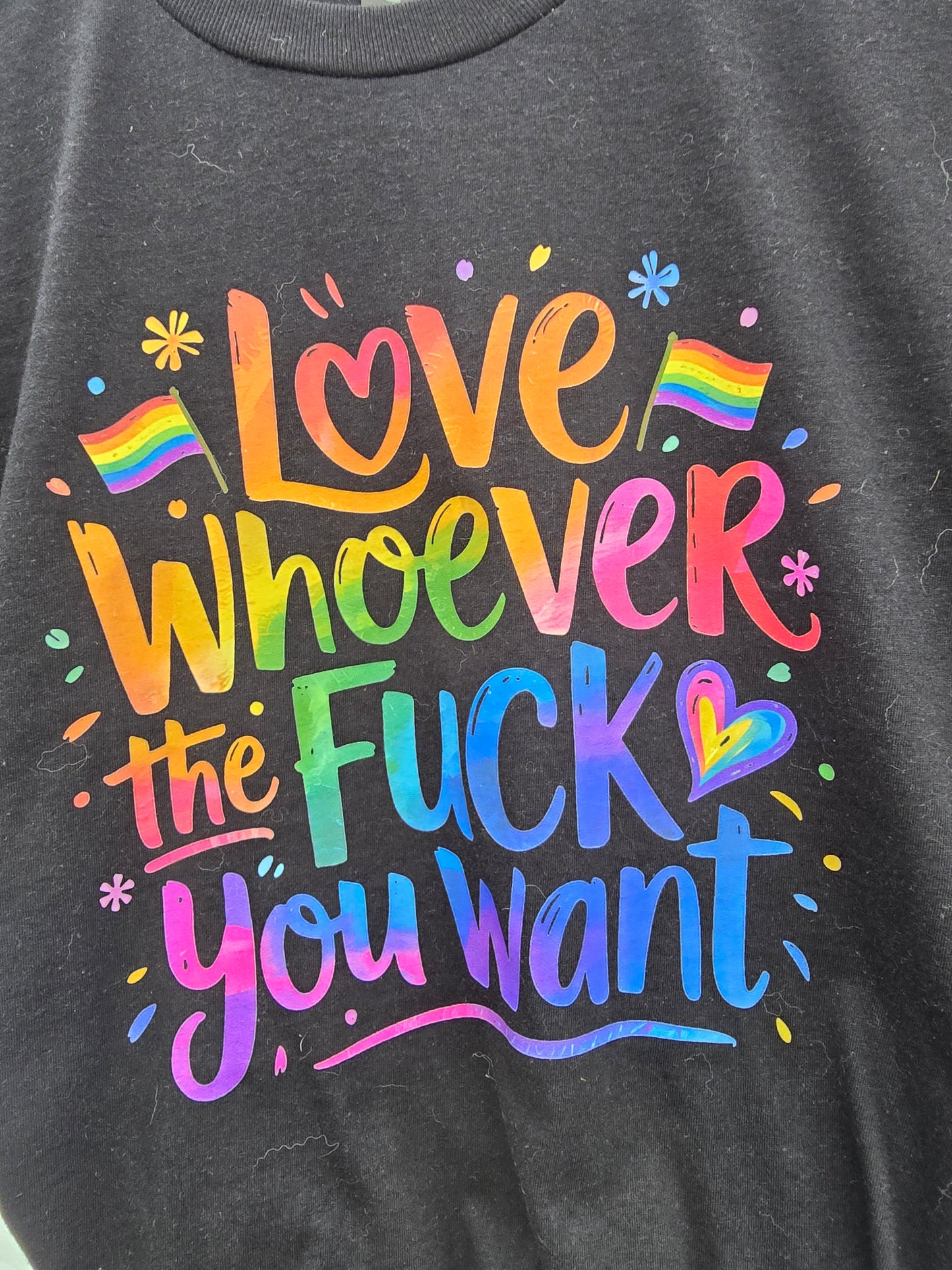 Love Whoever - Short Sleeve Tshirt