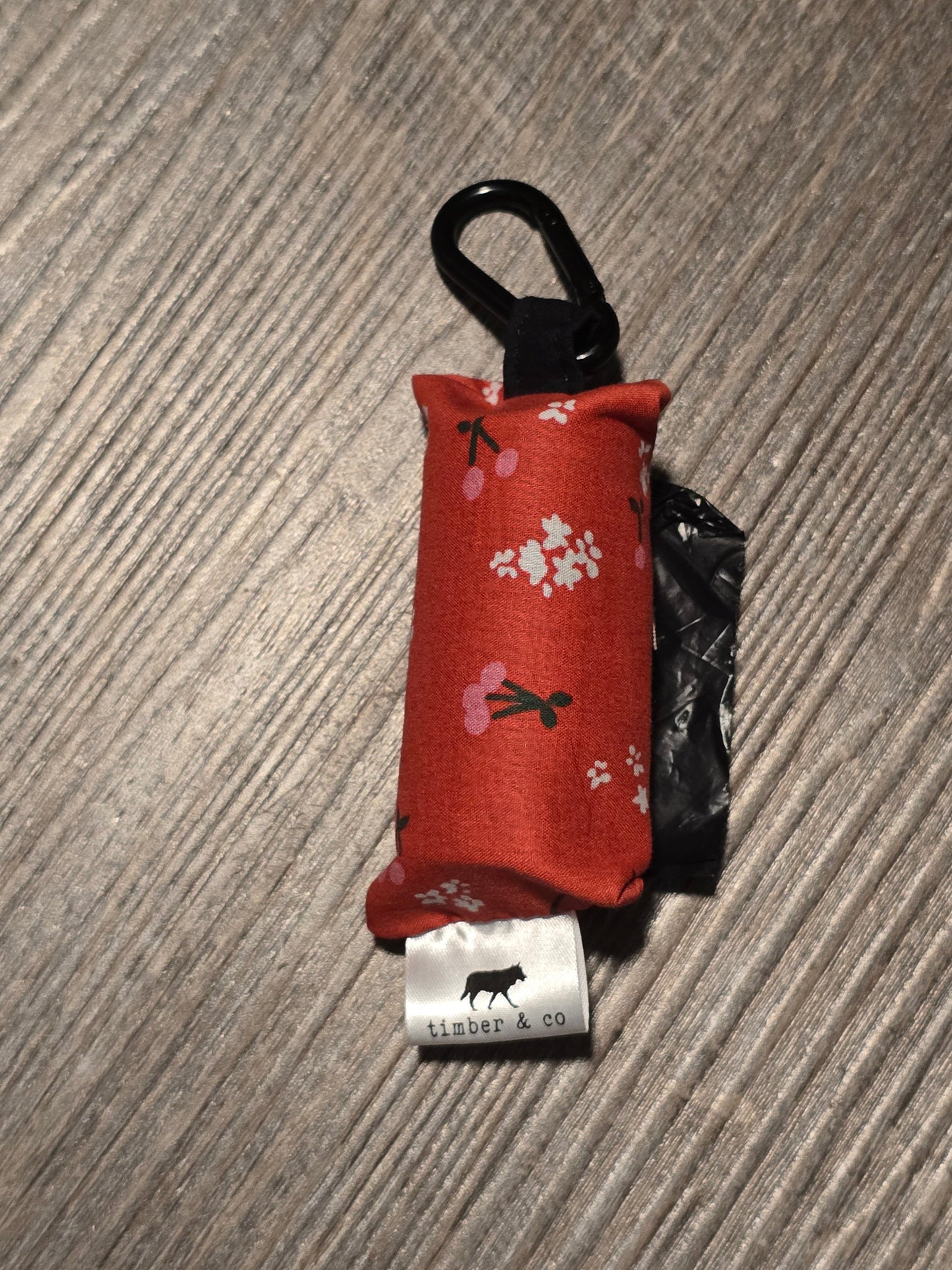 Cherry Blossom Poop Bag Holder