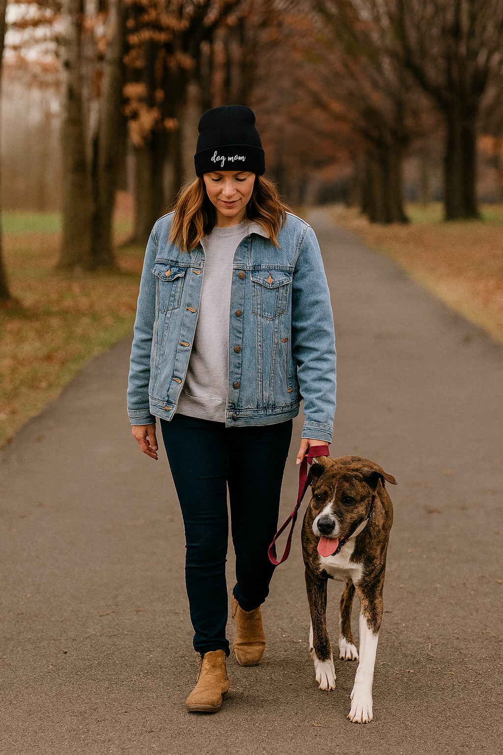 Dog Mom Beanie