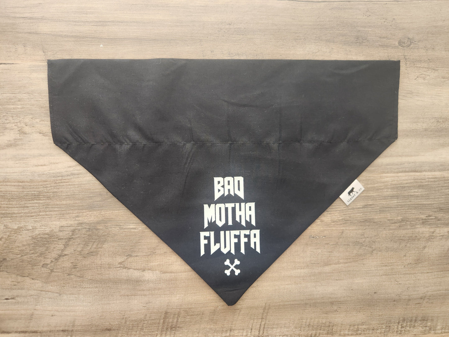 Bad Motha Fluffa - Over the Collar Doggie Bandana