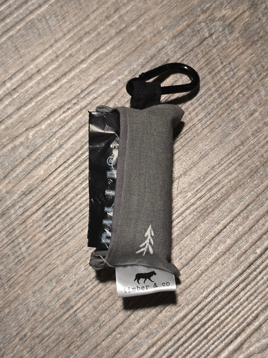 Gray Trees Poop Bag Holder