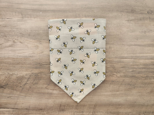 Busy Bee - Over the Collar Doggie Bandana