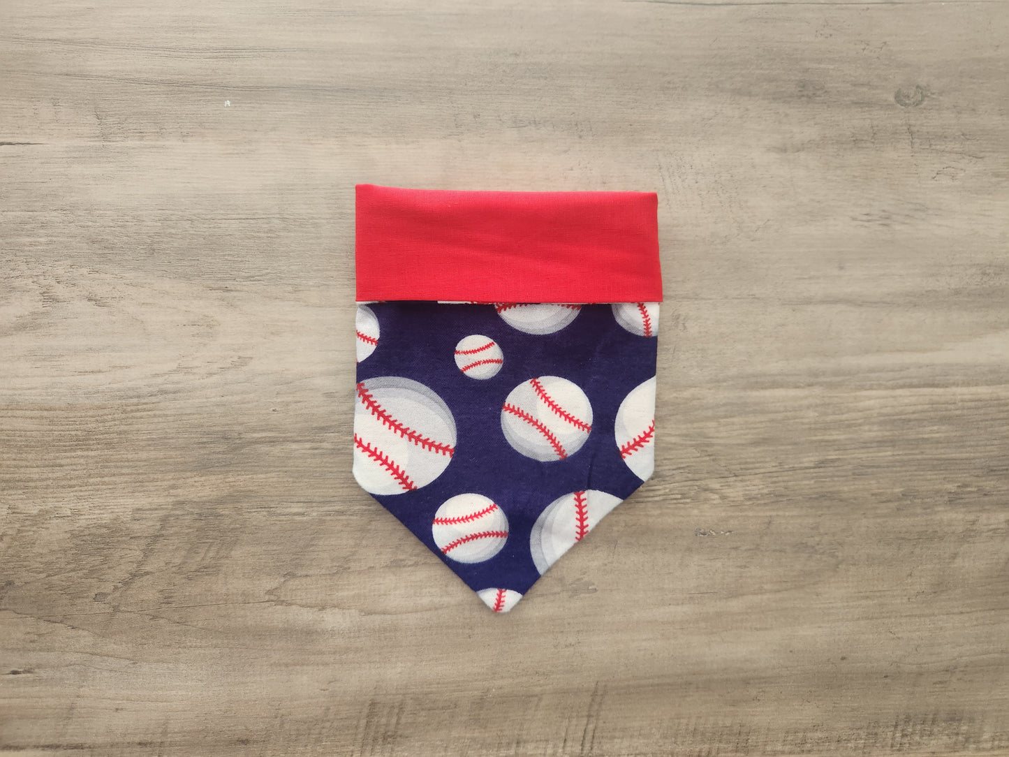 Baseball - Over the Collar Doggie Bandana