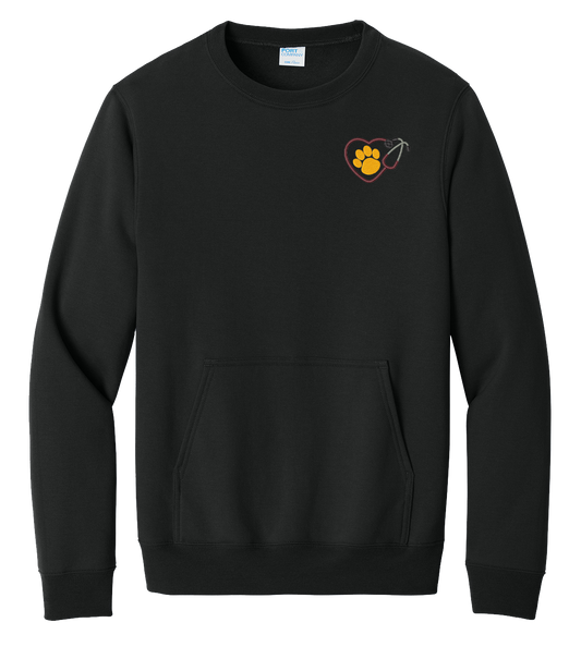 Stethoscope - Embroidered Pocket Crew