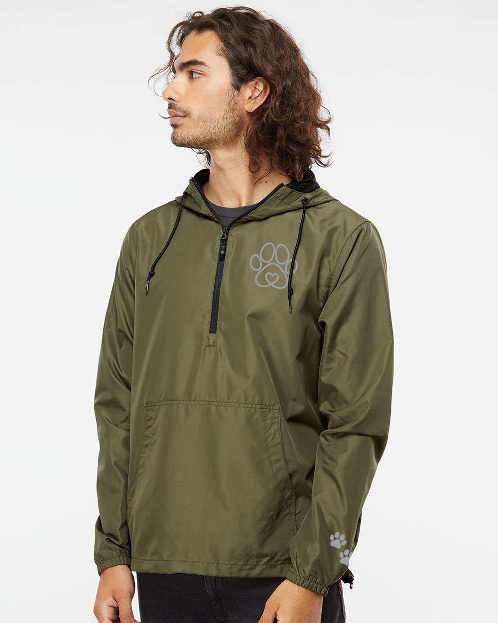 Dog Paw Reflective - Wind Jacket