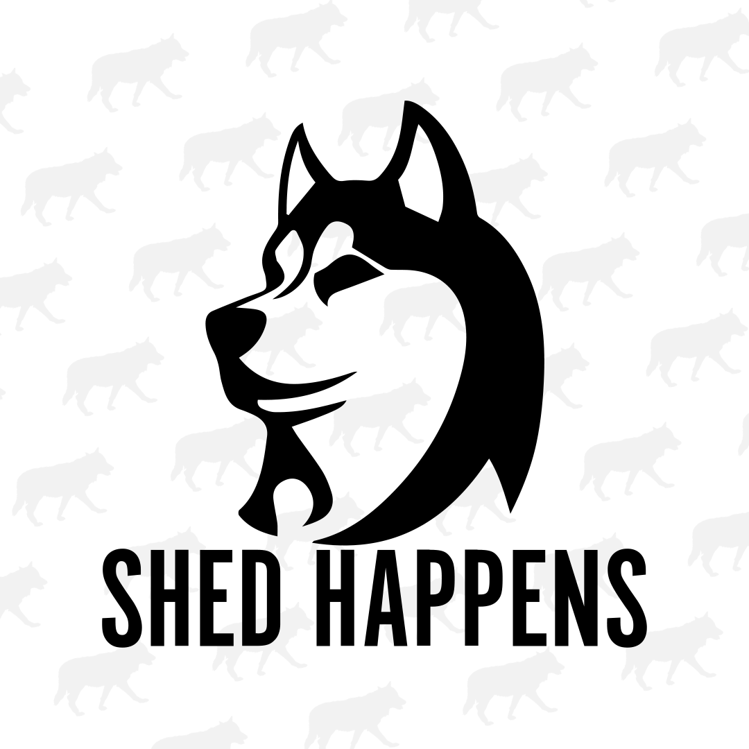 Shed Happens Husky - Decal