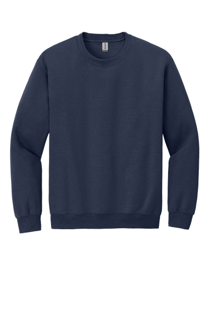 Gildan Heavy Blend Crewneck Sweatshirt Custom Embroidered With Dog Breed Personalized Pet Lover Gift