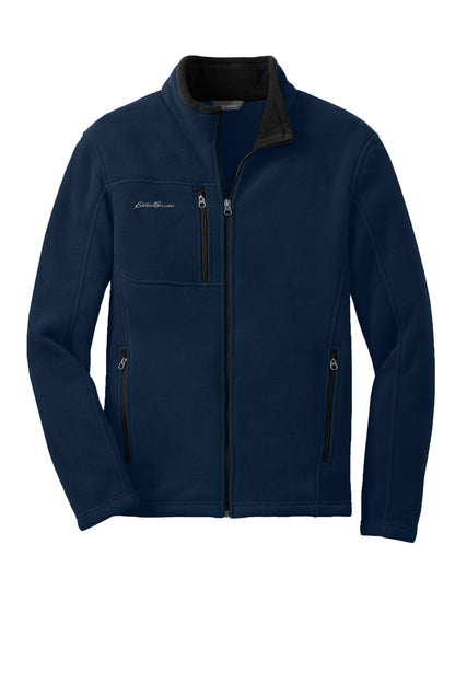 Custom Embroidered Dog Breed Full-Zip Fleece Jacket Personalized Pet Gift Warm Casual Outerwear for Dog Lovers