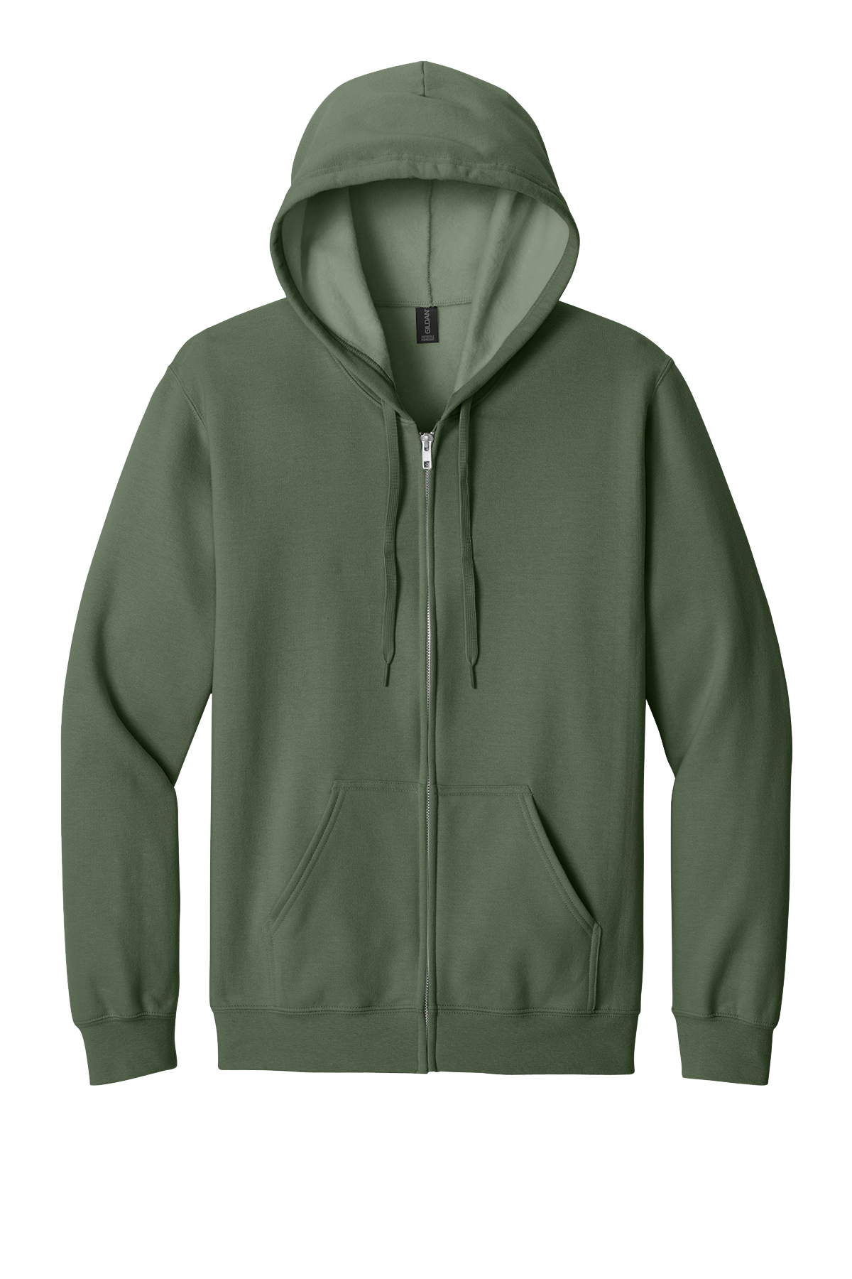 Gildan Softstyle Full-Zip Hoodie Custom Embroidered With Dog Breed Personalized Pet Lover Sweatshirt