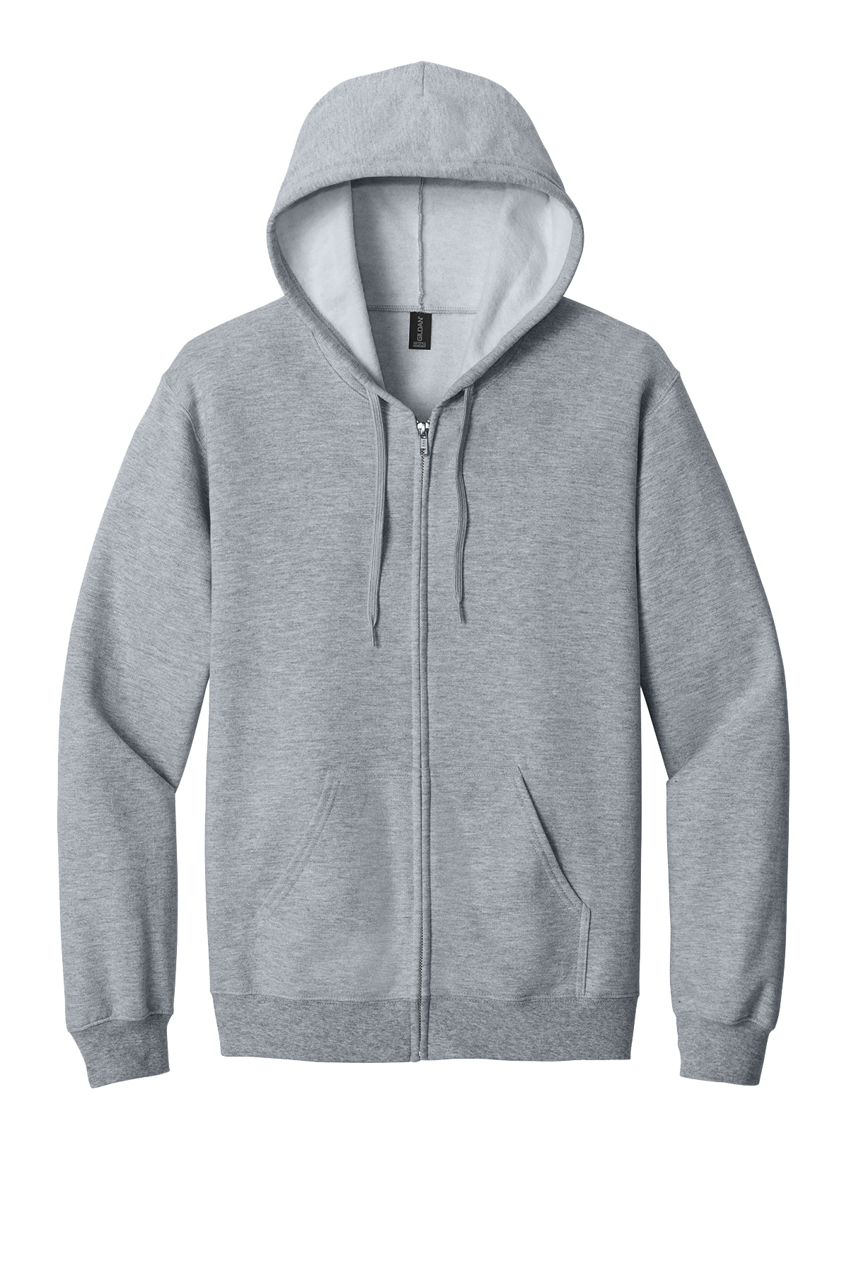 Gildan Softstyle Full-Zip Hoodie Custom Embroidered With Dog Breed Personalized Pet Lover Sweatshirt