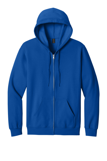 Gildan Softstyle Full-Zip Hoodie Custom Embroidered With Dog Breed Personalized Pet Lover Sweatshirt