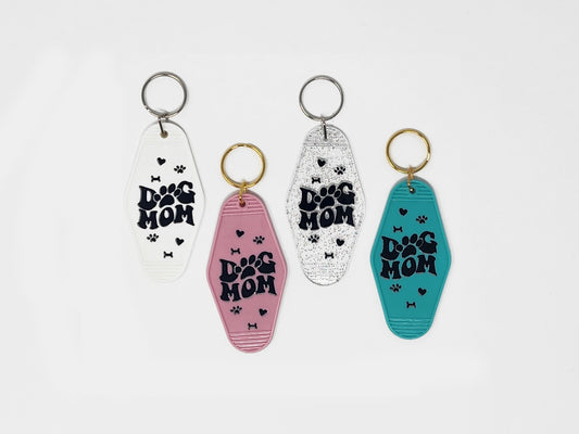 Dog Mom - Keychain