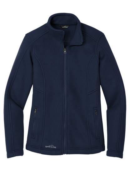 Women’s Full-Zip Fleece Jacket With Custom Dog Breed Embroidery Personalized Pet Lover Gift Jacket for Dog Moms