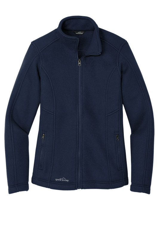 Women’s Full-Zip Fleece Jacket With Custom Dog Breed Embroidery Personalized Pet Lover Gift Jacket for Dog Moms