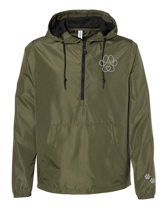 Dog Paw Reflective - Wind Jacket