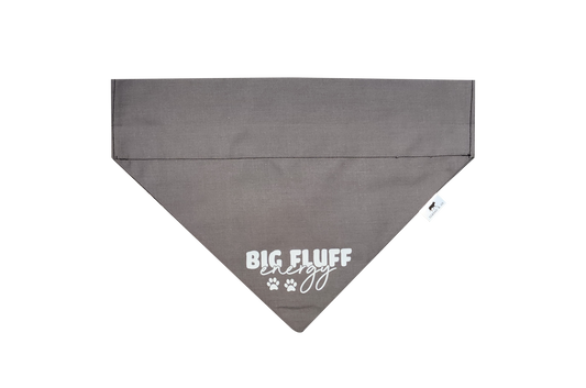 Big Fluff Energy - Over the Collar Doggie Bandana