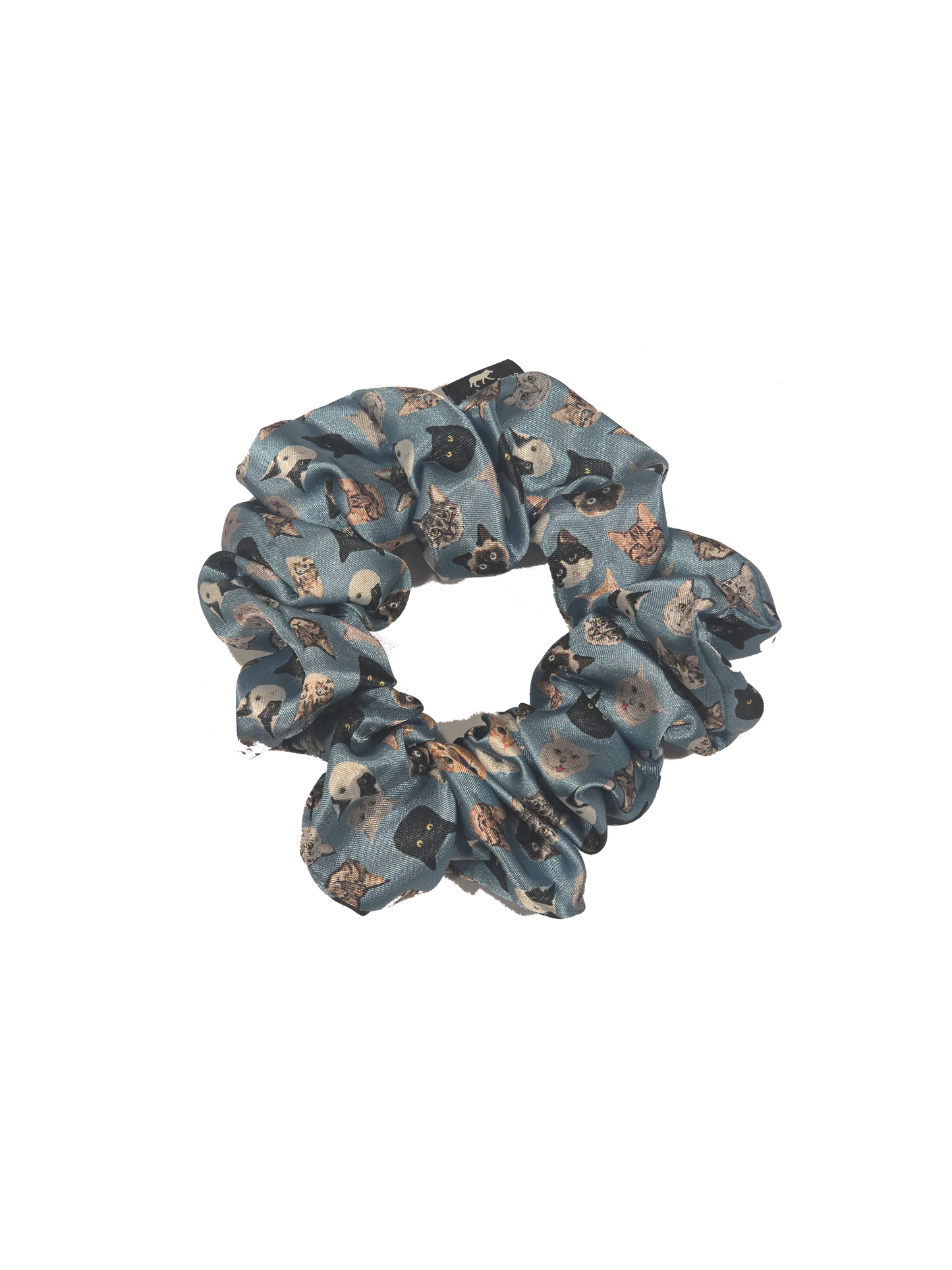 Cats Satin Scrunchie