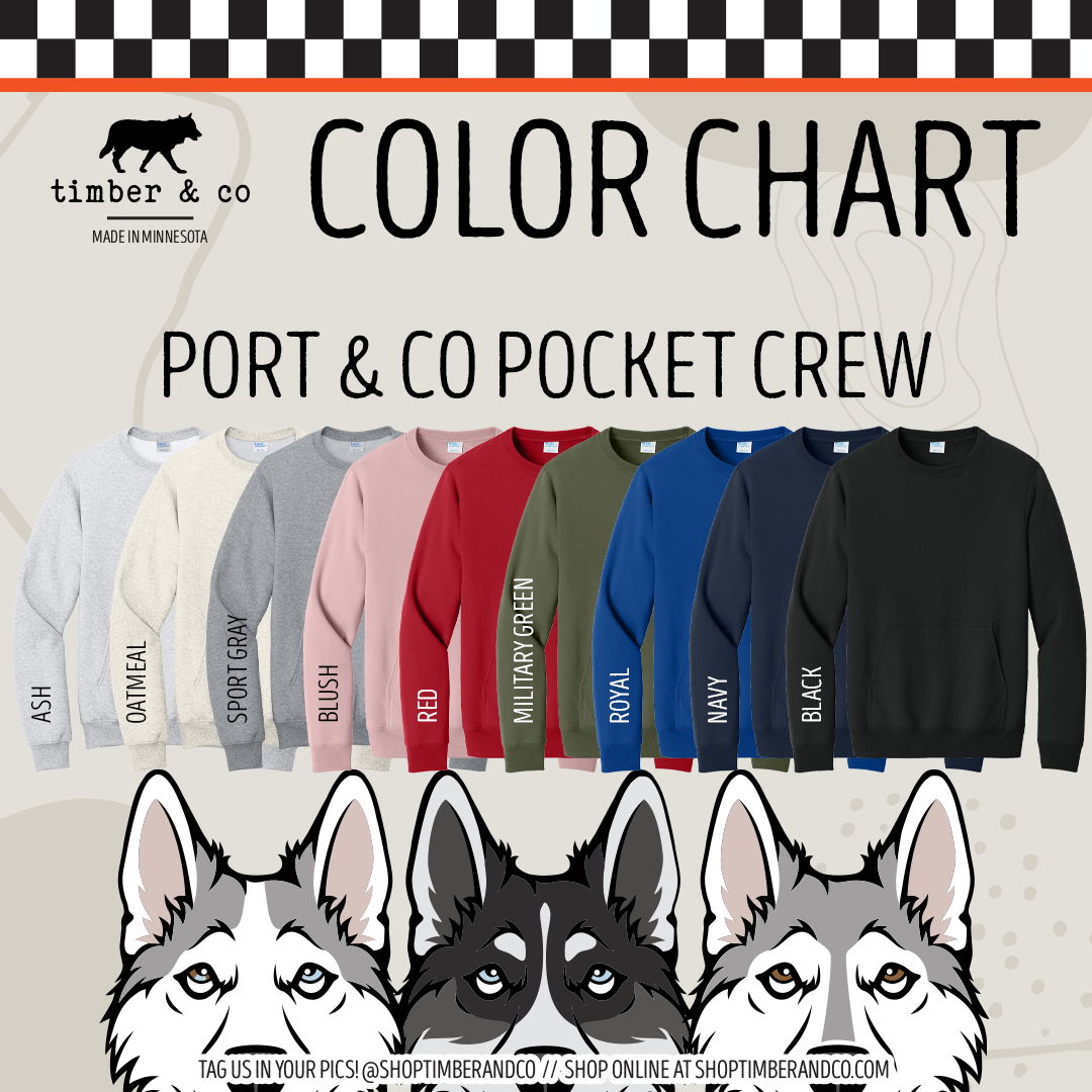 Stethoscope - Embroidered Pocket Crew