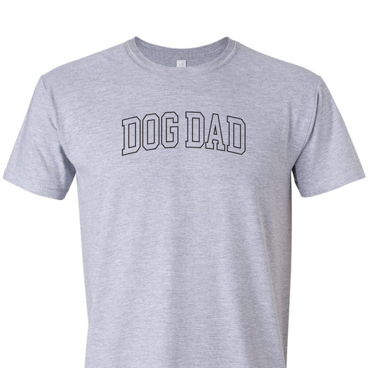 Dog Dad - Short Sleeve Tshirt