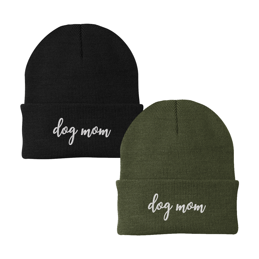 Dog Mom Beanie