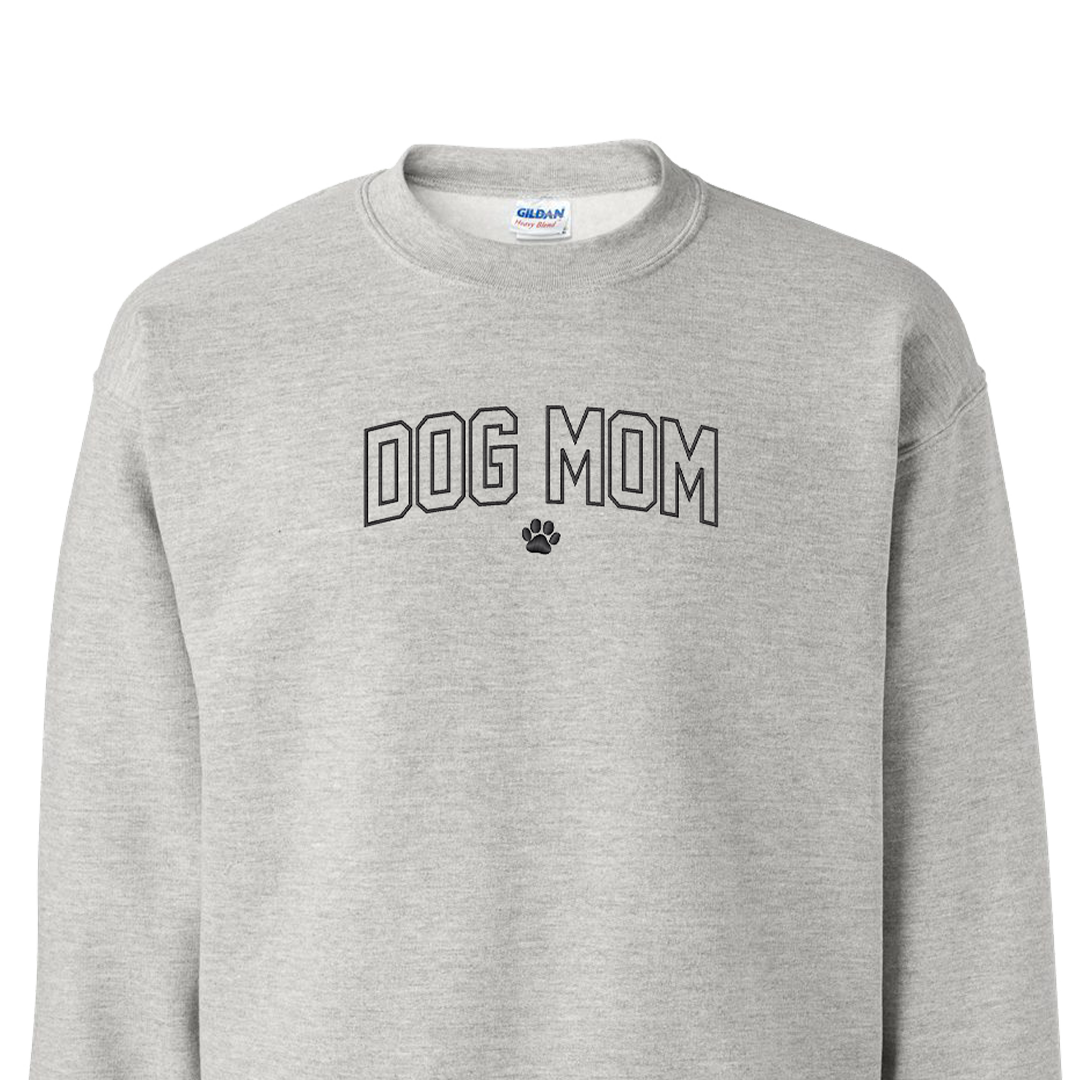 Dog Mom Outline - Crew