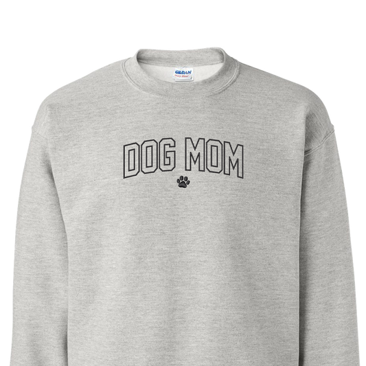 Dog Mom Outline - Crew