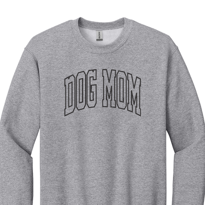 Dog Mom - Embroidered Crew