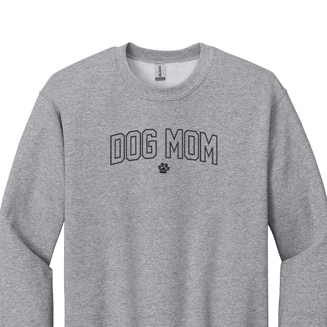 Dog Mom Outline - Crew