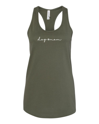 Dog Mom Racerback Tank Top