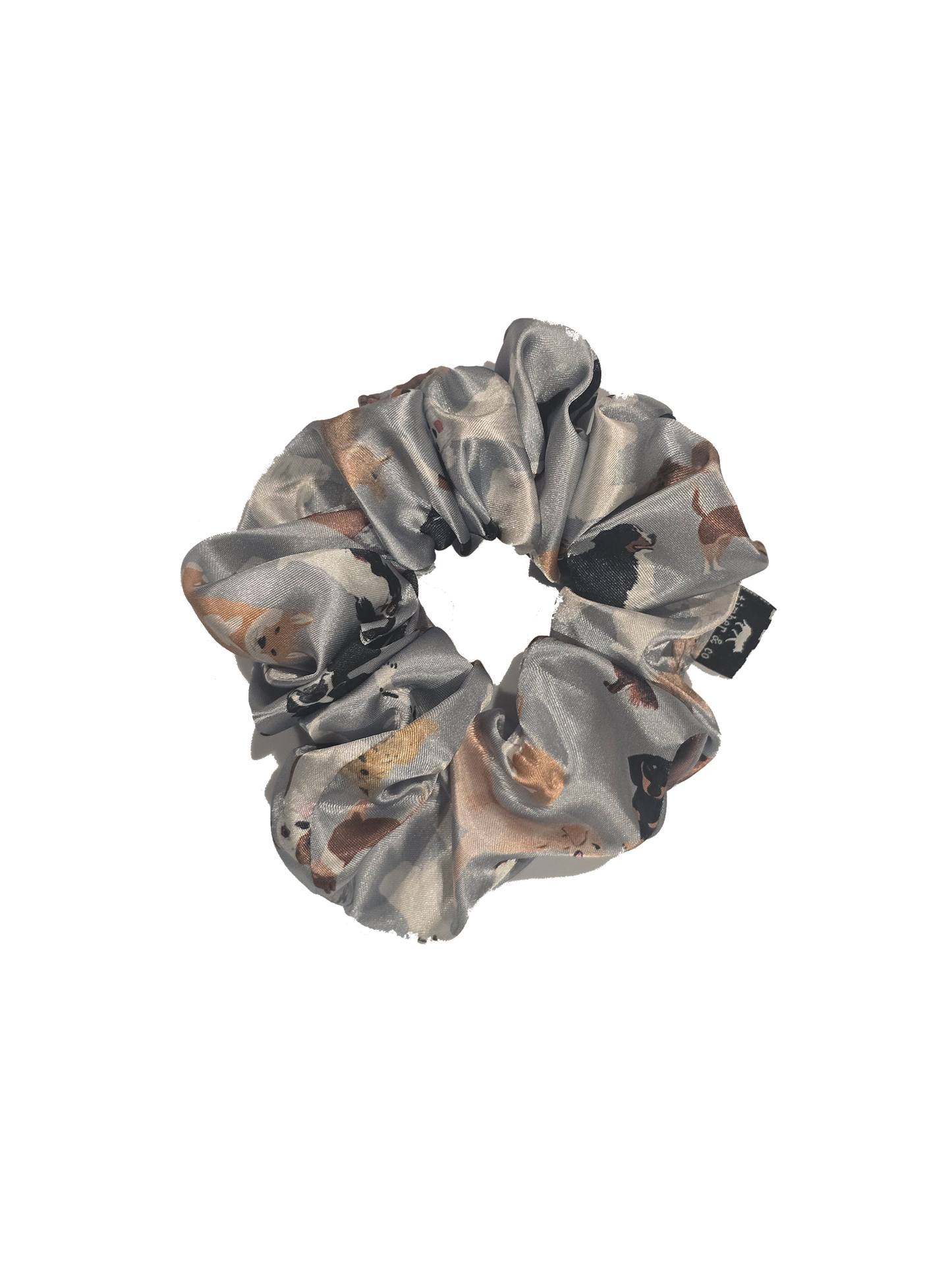 Dog Satin Scrunchie