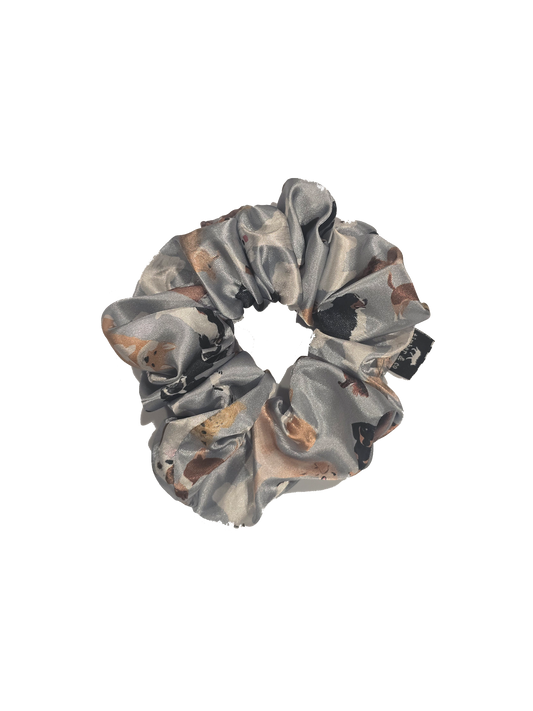 Dog Satin Scrunchie