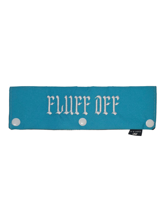 Fluff Off Embroidered Dog Leash Wrap