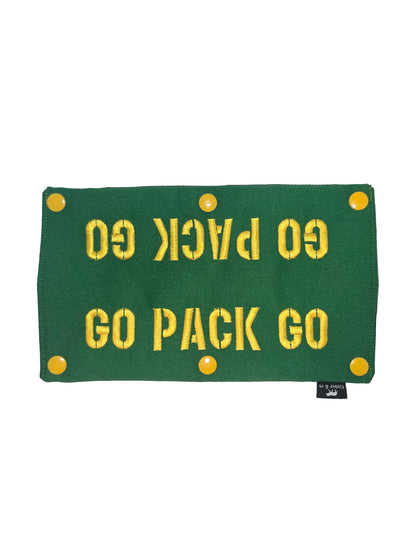 Go Pack Go Embroidered Dog Leash Wrap