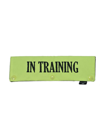 In Training Embroidered Dog Leash Wrap
