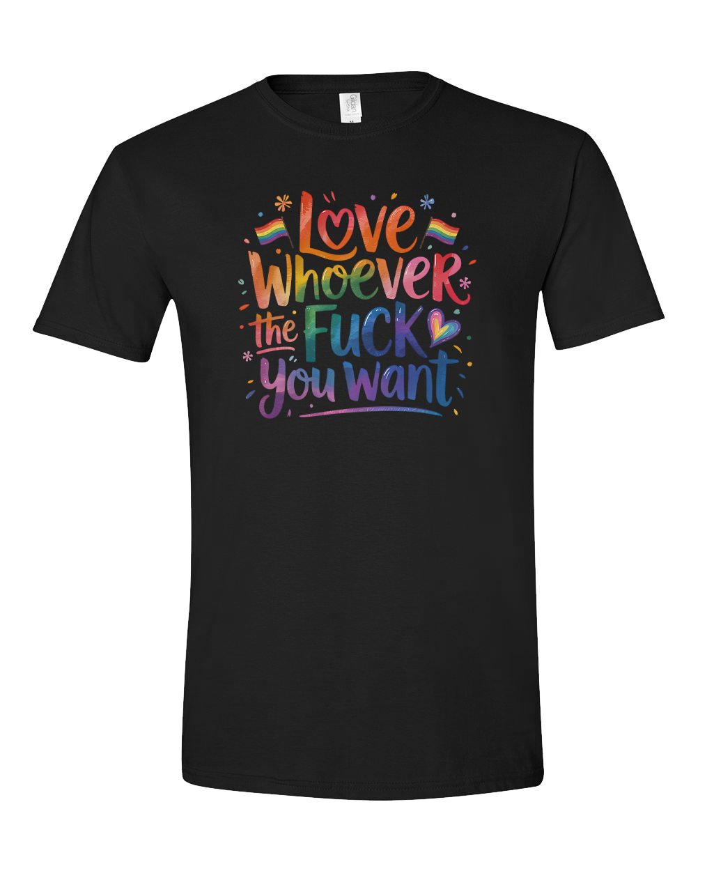 Love Whoever - Short Sleeve Tshirt