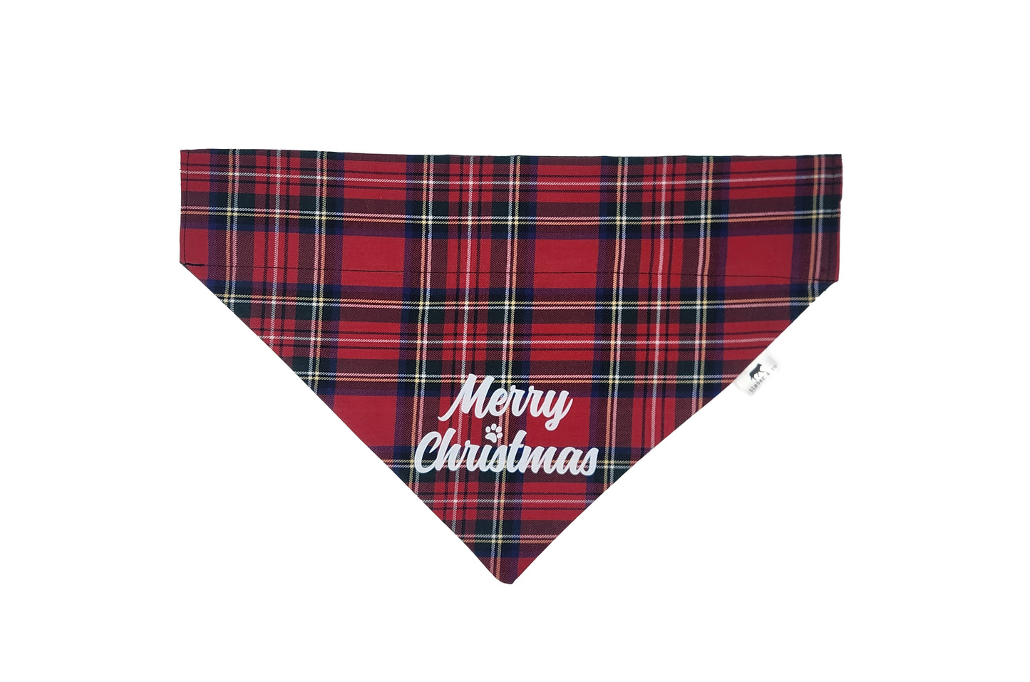 Merry Christmas - Holiday Over the Collar Doggie Bandana
