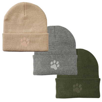 Dog Paw Beanie